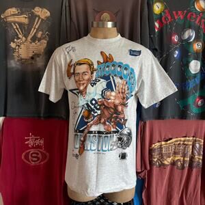 Vintage 1990s Dallas Cowboys Caricature T-shirt